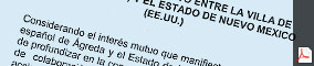 Acuerdo de hermanamiento en español